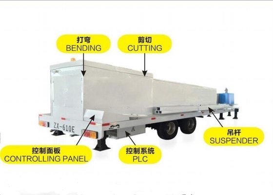 竪型大スパンロール成形機