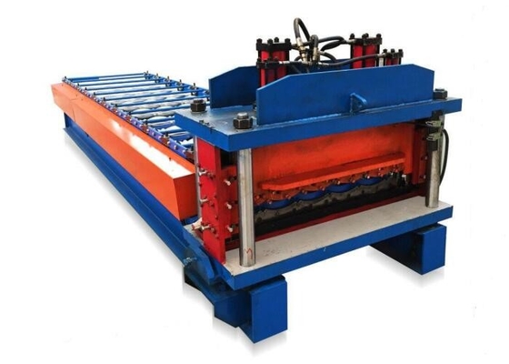 機械 3 Kw 1200mm 12meters/Min を形作る波の艶をかけられた屋根瓦