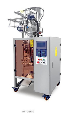 背部密封の微粒の包装機械ステンレス鋼1.0kw/Yh-QBK50/BK50