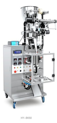 背部密封の微粒の包装機械ステンレス鋼1.0kw/Yh-QBK50/BK50