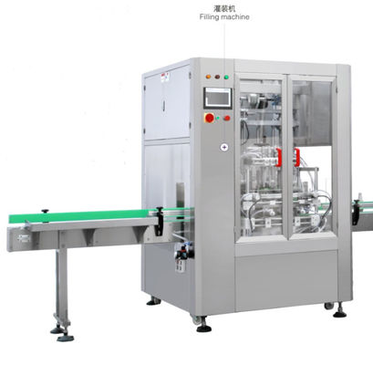 50L自動満ちるパッキング機械20bphびんねじおおう機械