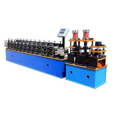 10T圧延シャッター ドアのスラットは転がり機械5.5KWを形作る