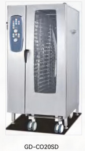 Combiのオーブンは多機能の層4つ9kWで焼ける汽船を結合する