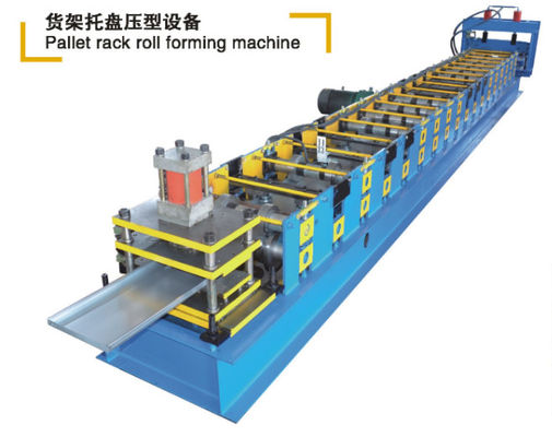電流を通された鋼鉄のための機械5m/minを形作る380Vパレット棚ロール