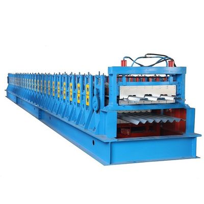 機械鋼鉄橋床22KWを形作る二重層のパネル ロール